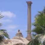 A Pillar and an Archer in Medieval Alexandria