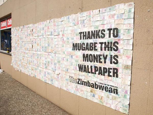 Zimbabwe a worthless currency