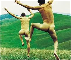 running naked