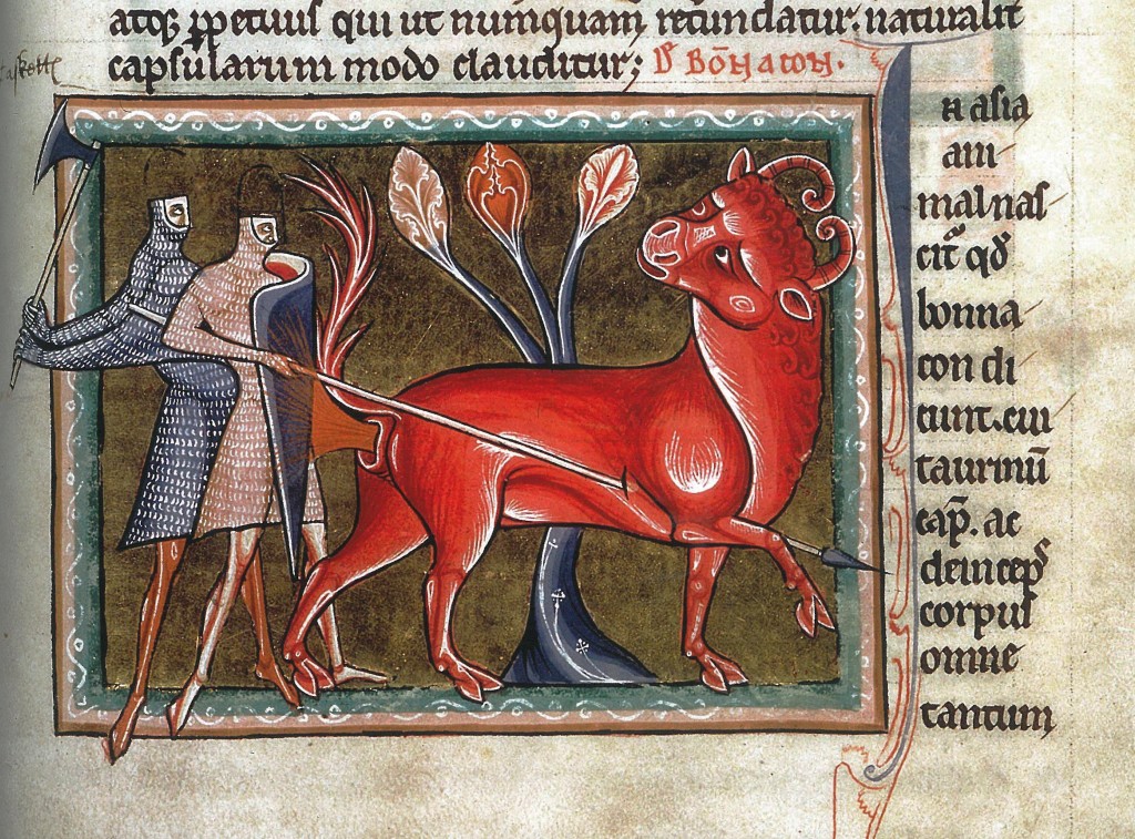 Bestiary of the Second Family, Peterborough Abbey or Canterbury Abbey, c. 1200–1210