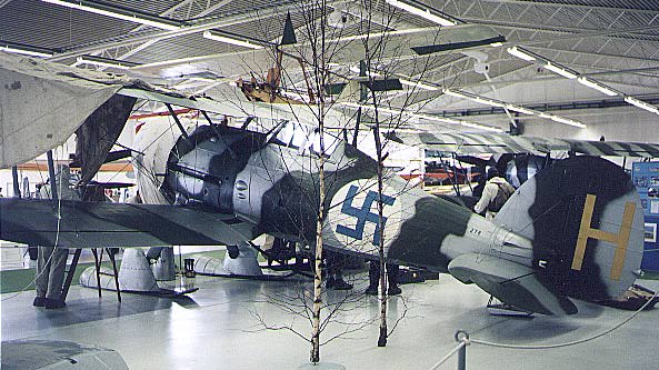 gladiator swedish plane in finnish airforce in winter war