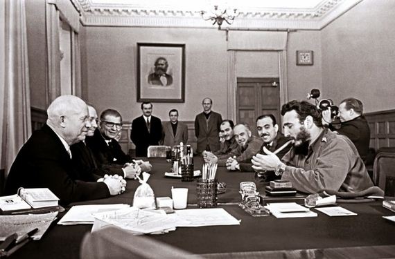 Daily History Picture: Castro and Khrushchev