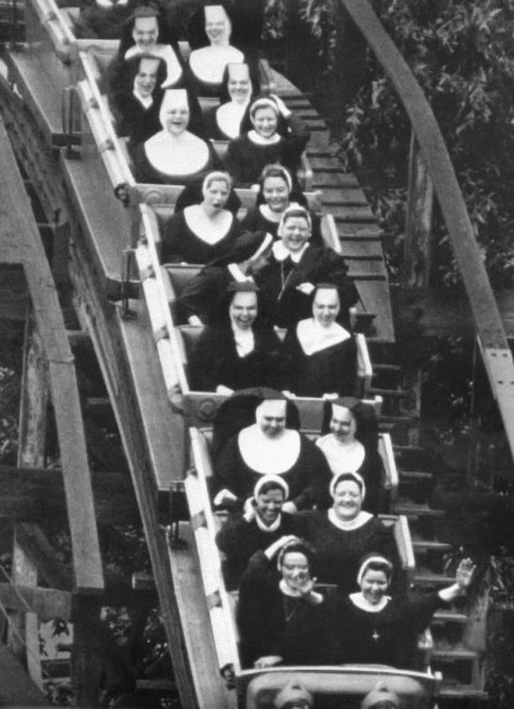 nuns having fun