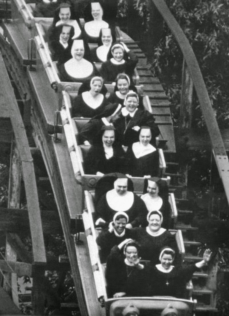 Daily History Picture Nuns Having Fun Beachcombing S Bizarre History