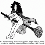 The Earliest Broomstick Witch?
