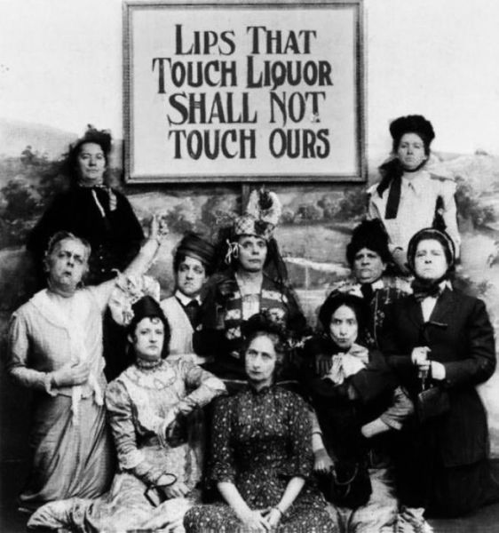 Prohibition Vintage/ Old Photo 8.5" x 11" Reprint 1901 Lips That Touch Liquor 