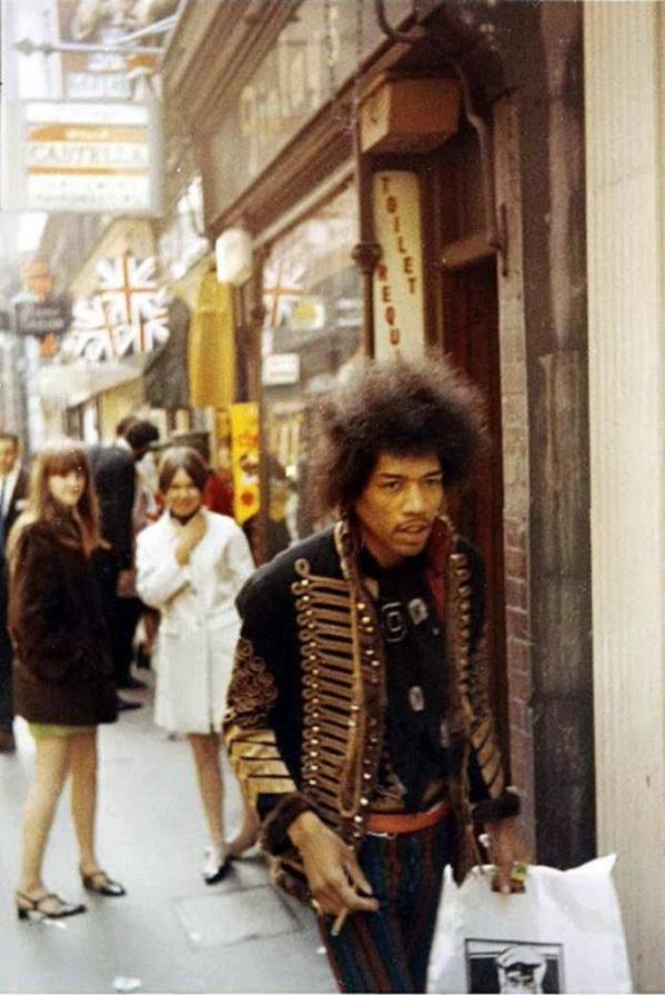 Jimi Hendrix 1967 Carnaby Street