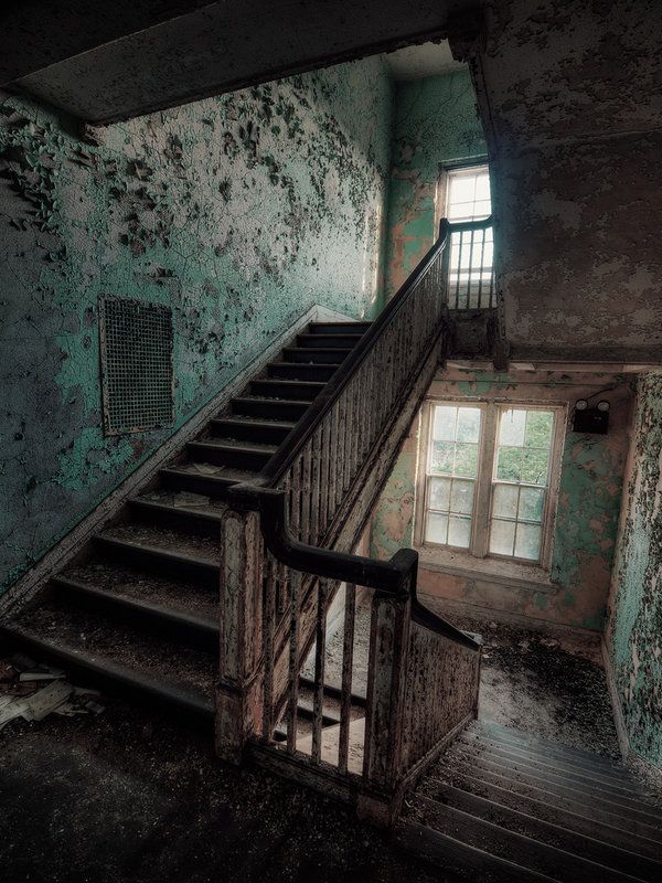 ghostly stairs