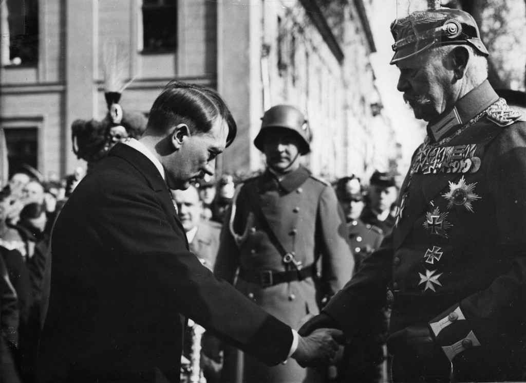 hitler with hindenburg