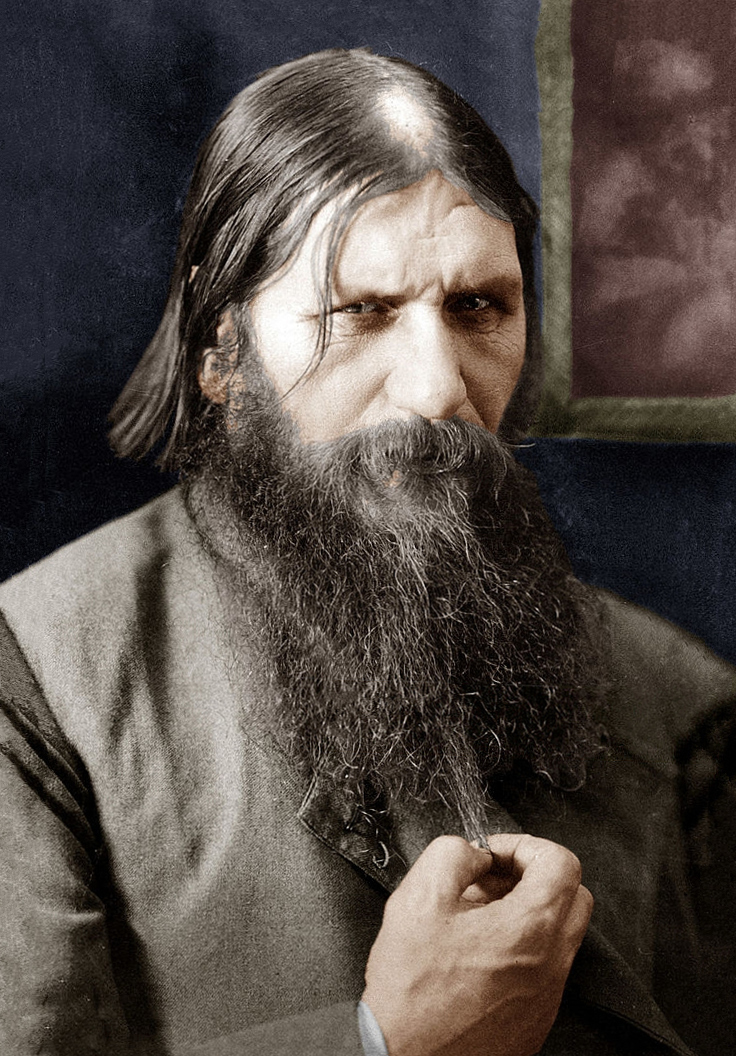 Daily History Picture Rasputin In Colour Beachcombing S Bizarre History Blog