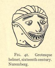 grotesque helmet