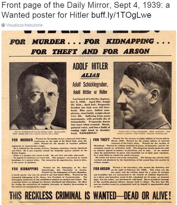 hitler wanted