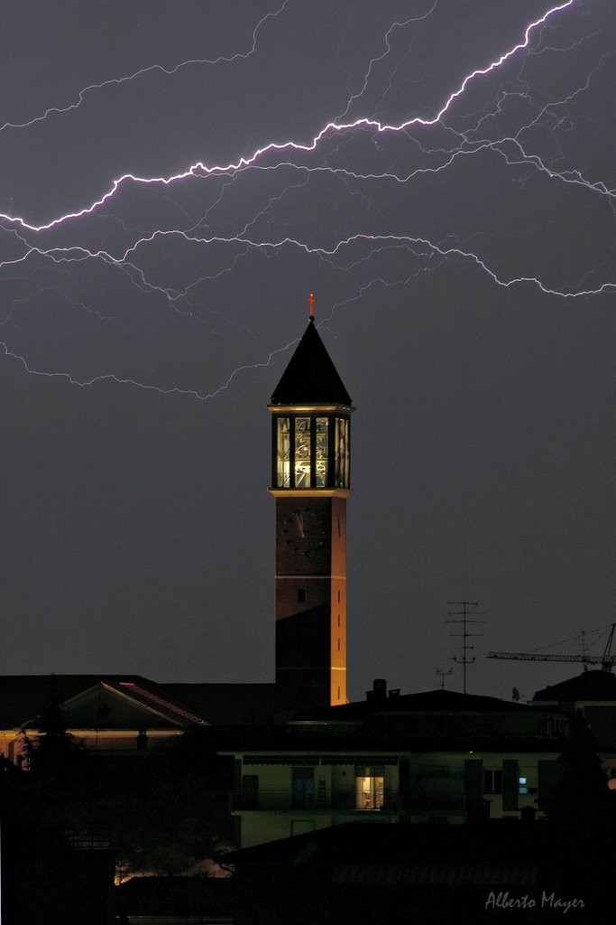 lightning bell tower