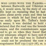 The Man Who Lived with the Fairies?