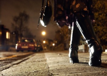 woman walking