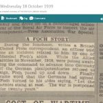 Foch and the Twenty Year Armistice: A Myth?