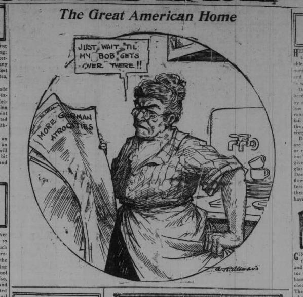 Canadian newspaper 1917