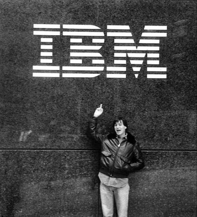 Daily History Picture: Steve Jobs and IBM