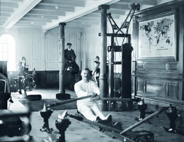 Daily History Picture: Keeping Fit on the Titanic