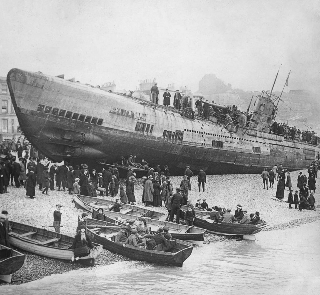 Daily History Picture: German Uboat on a British Beach