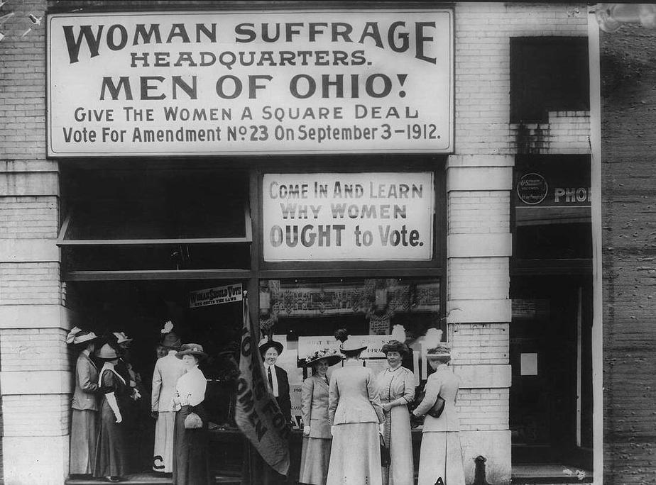 Daily History Picture: Suffrage in Ohio