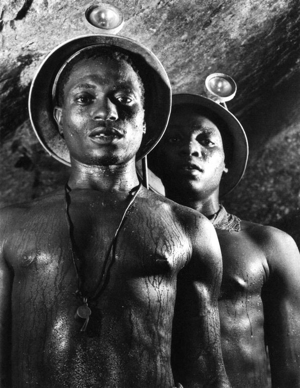 Daily History Picture: Goldminers, South Africa