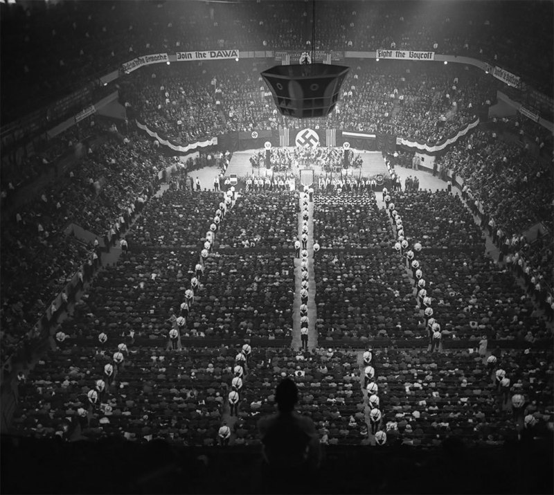 Daily History Picture: US Nazi Rally