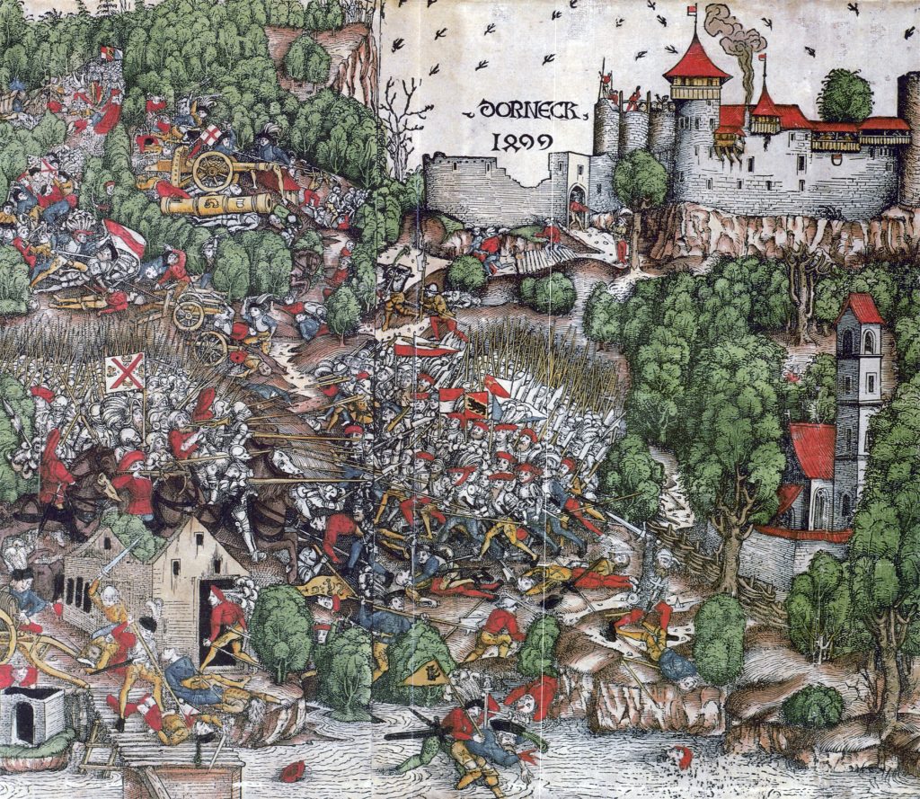 swiss battle, dornach 1499