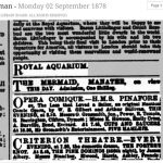 Mermaid Monday: Mermaid Trade, 1878