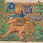 Daily History Picture: Cat Plays Lute
