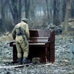 Daily History Picture: Russian Soldier Plays Piano
