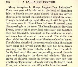 Strange Labrador Monster - Beachcombing's Bizarre History Blog